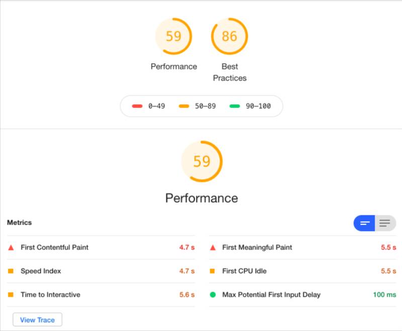 Chrome developer tools Chrome developer tools audit